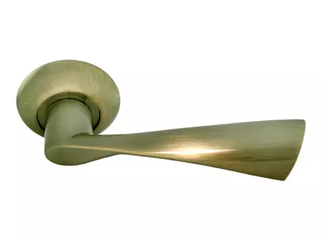 ручка дверная RUCETTI 01, бронза античная