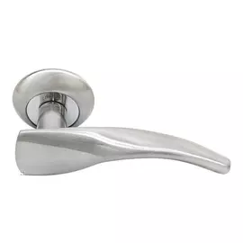 ручка дверная RUCETTI 08, никель сатиновый, хром