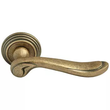 ручка дверная RUCETTI Classic-L, 6, античная бронза