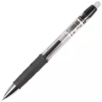 ручка гелевая BRAUBERG Officer 0,35мм черный