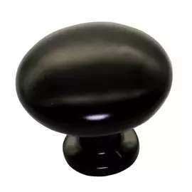 ручка-кнопка 1419 28BK 28мм черный