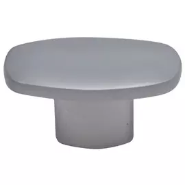 ручка-кнопка 2801 матовый хром