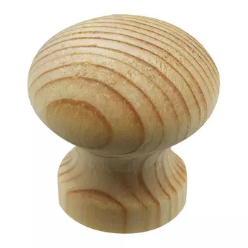 ручка-кнопка 35мм сосна 1шт