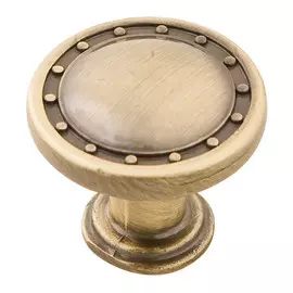 ручка-кнопка античная бронза