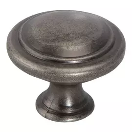 ручка-кнопка черненый старинный цинк