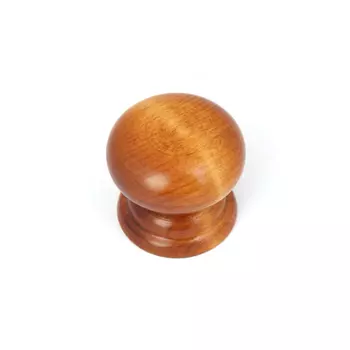 ручка-кнопка деревянная Мокко М 60мм