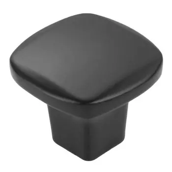 ручка-кнопка EDSON 4701 матовый черный