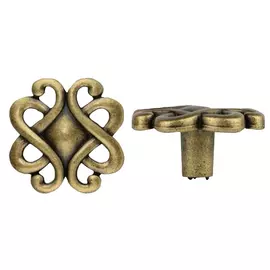 ручка-кнопка К8034, античная бронза