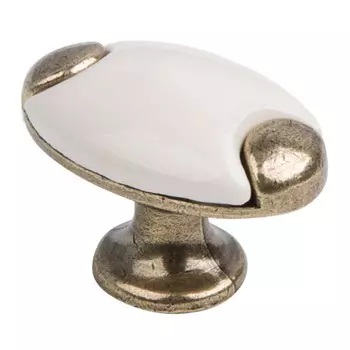 ручка-кнопка KERRON KF05-10 OAB 34 х 22 х 24мм, оксидированная бронза