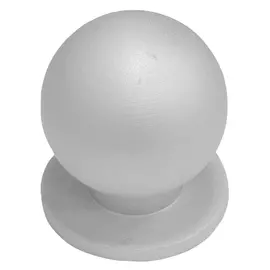 ручка-кнопка RK-1333 24мм матовый хром