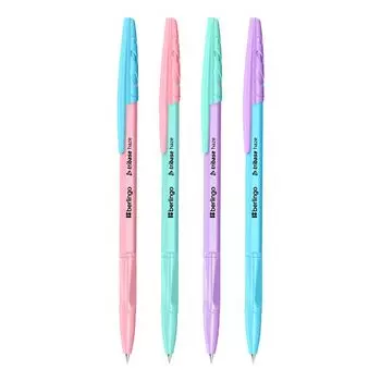 ручка шариковая BERLINGO Tribase Haze 0,7мм синяя