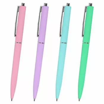 ручка шариковая BRAUBERG X17 Pastel 0,5мм автомат синий