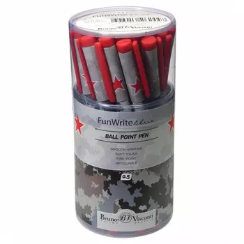 ручка шариковая BRUNO VISCONTI Military 0,5мм синяя