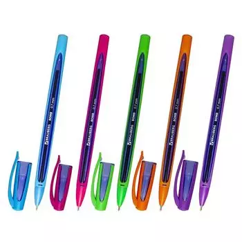 ручка шариковая масляная BRAUBERG Bomb GT Color 0,35мм синий
