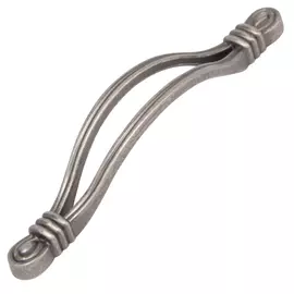 ручка-скоба 2400 128мм античное серебро