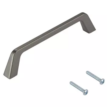 ручка-скоба EDSON 3702 128мм брашированный черный никель