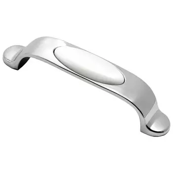 ручка-скоба KERRON SF16-11-96 96мм фарфор/ хром