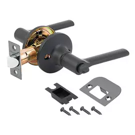 ручка-защелка AVERS 8083-03 фиксатор черная