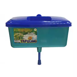 рукомойник пластмассовый Гардения 3л бирюзовый