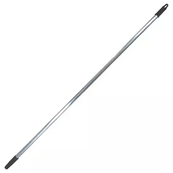 черенок для метел алюминиевый 117см d20мм с пластиковой резьбой