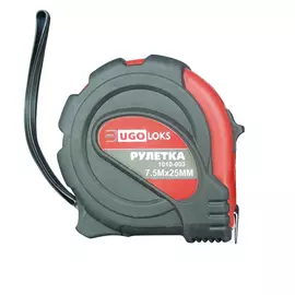 рулетка UGO LOKS 7,5 мх25 мм