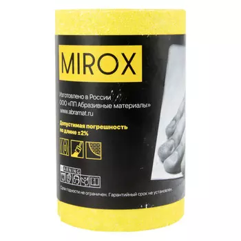 рулон шлифовальный на бумажной основе MIROX SE 115ммх5м Р60, арт.MXSE11500560