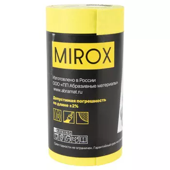 рулон шлифовальный на бумажной основе MIROX SE 115ммх5м Р150, арт.MXSE11500515