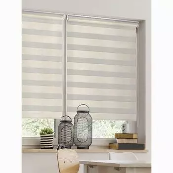 рулонная штора Pikamo мини Ролло, день/ночь, белая