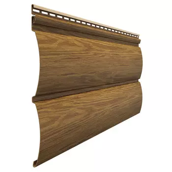 сайдинг DOCKE Lux Блок Хаус миндаль 3600х243мм