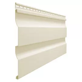 сайдинг DOCKE Premium D4.5D сливки 3600х232мм