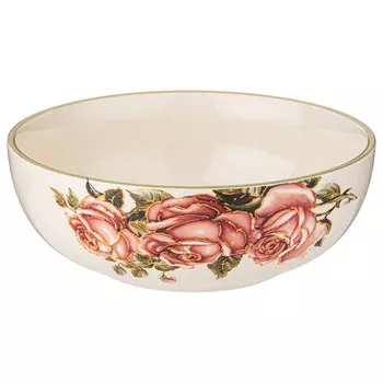 салатник AGNESS Корейская роза 16,5см 0,8л керамика