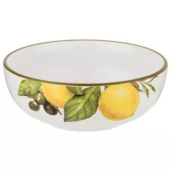 салатник AGNESS Лемон три 16,5см 0,8л керамика