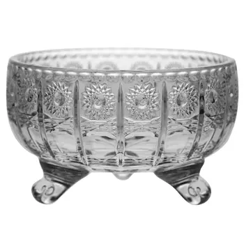 салатник CRYSTAL BOHEMIA 500PK 12,5см 0,4л на ножках хрусталь