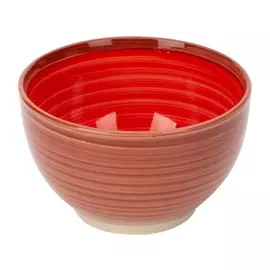 салатник FIORETTA Wood Red 14см 0,5л керамика