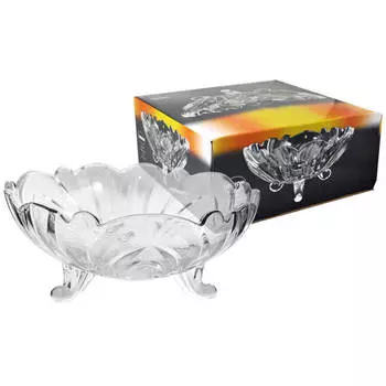 салатник GRAND OPULENT 12см 0,15л на ножках стекло