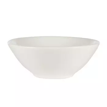 салатник КРИСТАЛЕКС РУС Премиум Белый глянец 19см 0,45л фарфор