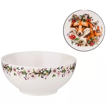 салатник LEFARD Лесная сказка Лиса 13см 0,4л фарфор