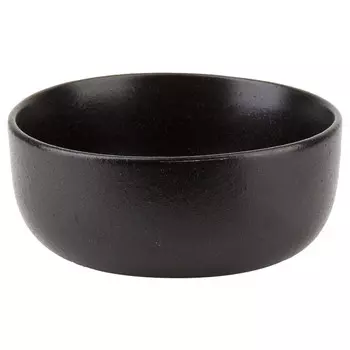 салатник NOUVELLE HOME Black Stone 14см 0,6л керамика