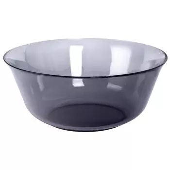 салатник OSZ Симпатия 24см 2,8л стекло графит