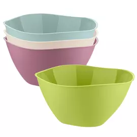 салатник PHIBO Picnic 25см 3,5л пластик микс цвета