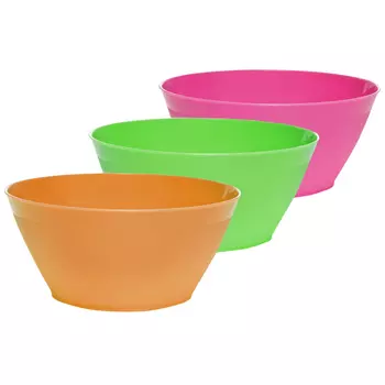 салатник ПОЛИМЕРБЫТ 0,4мл круглый пластик микс цвета