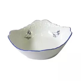 салатник CMIELOW Рококо Гуси квадр. 14х14см 0,2л фарфор