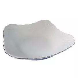 салатник CMIELOW Рококо Платина 14х14см 0,9л фарфор