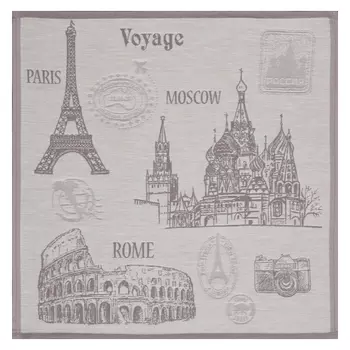 салфетка CLEANELLY Бон вояж 50х50см пестроткань, арт.ПЦ356-2597