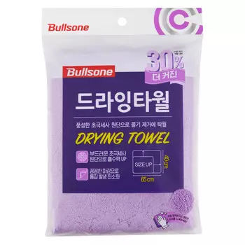 салфетка микрофибра BULLSONE 40х65см