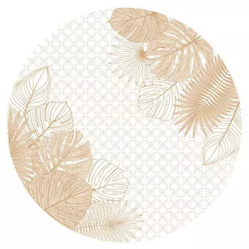 салфетка сервировочная 36х36см золотая, арт.4630055128273