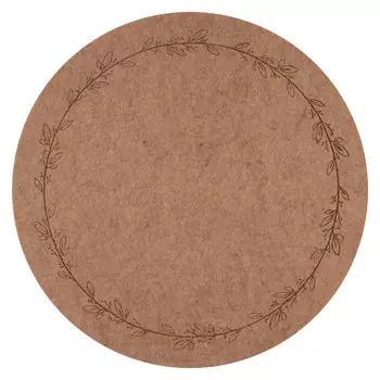 салфетка сервировочная РЫЖИЙ КОТ 38х38см коричневая, арт.105863