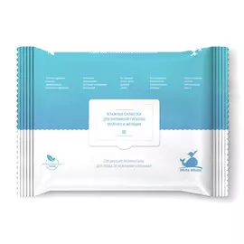 салфетки для интимной гигиены White Whale влажные 80шт