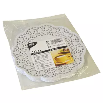 салфетки PAP STAR Ажурные 15см 100шт