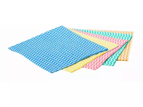 набор салфеток SOL 5шт 34х38см вискоза в ассортименте